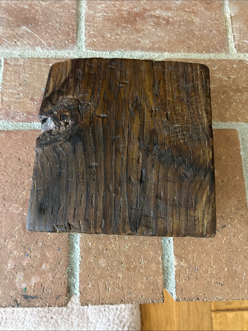 Rustic Solid Wood Riser from upcycled wood - Picture 5 of 9